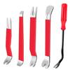 Durable Stainless Steel Pry Tool Set - 5-Piece Kit for Car Audio, Door Panel & Mirror Removal