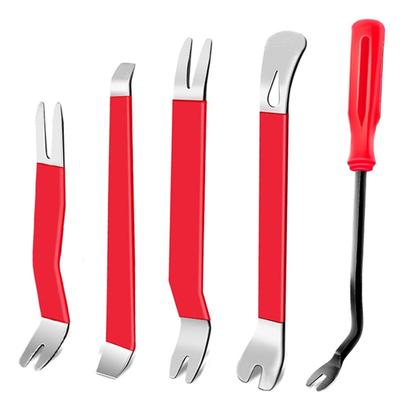 Langlebiges Hebelwerkzeug-Set aus Edelstahl - 5-teiliges Set für Auto-Audio-, Türverkleidungs- und Spiegelentfernung