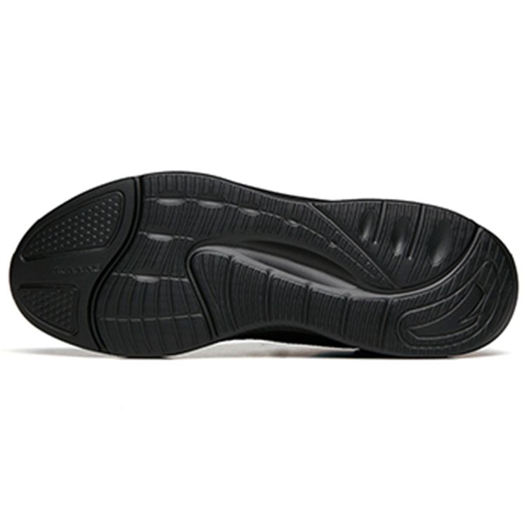 Anta Lingyun 2 Comfortable Non-Slip Wear-Resistant Breathable Low-Top Running Shoes Men Sneaker Black Blue 112145541R-4