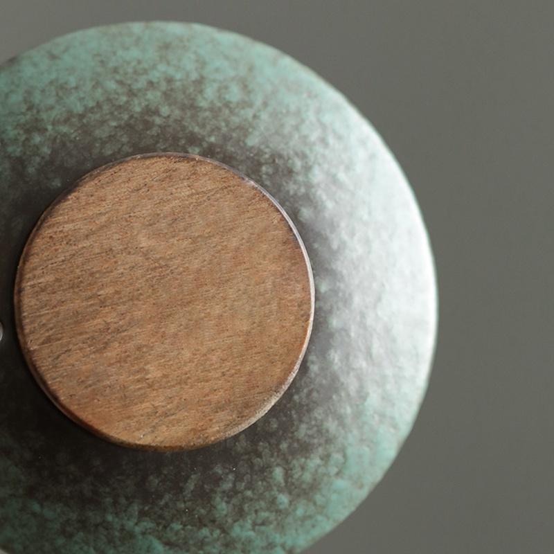 Teiera Nera in Argilla da 200ml con Manico Laterale Set Creativo in Ceramica per Tè Kung Fu