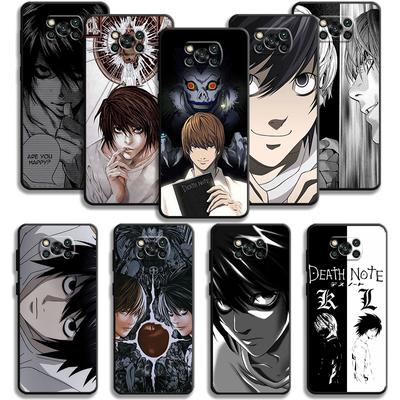 Telefon Fall Für Xiaomi Poco X3 Nfc X4pro M3 C40 Für Mi 12 11 10 10t 8 Note10 Lite 11ultra 11t Pro F1 Anime Death Note L Licht
