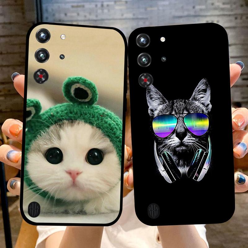 For Nubia Red Magic 10 Pro Case Cartoon Silicone Soft Phone Cover For ZTE Nubia RedMagic 10 Pro Plus 10 Pro+ Protective Fundas