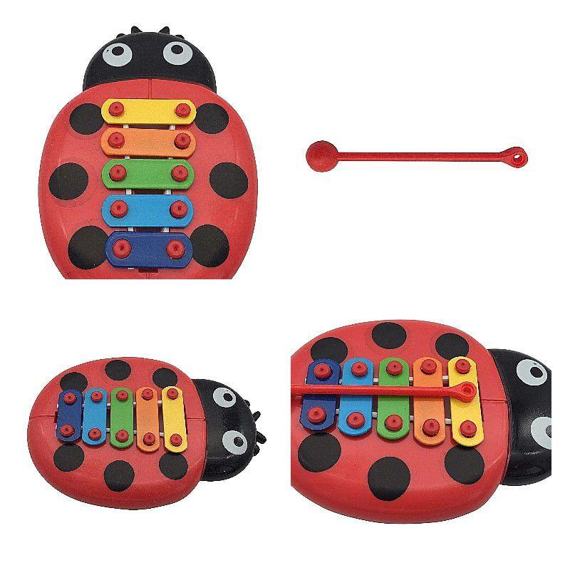 Children's Educational Insect Hand Playing Piano Musical Instrument Toy Early Music Cute Shape For Hand-eye Coordination Musical Talent
