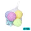 Baby Toy Rattle, Toothpaste, Clutch Ball, Touch Ball, Gnaw Soft Glue Manhattan Clutch Ball