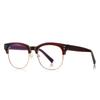 Transparent Gray Frame Anti Blue Rays Photochromic Oval Optical Spectacles For Prescription Shortsighted Hyperopia Eyeglasses