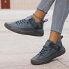 Pantofi de lucru slip-on vintage britanici, lucrați manual, cu curea de gleznă și talpă de cauciuc antiderapantă