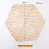 Hansheng Non-Stick Hexagonal Bamboo Steaming Mat