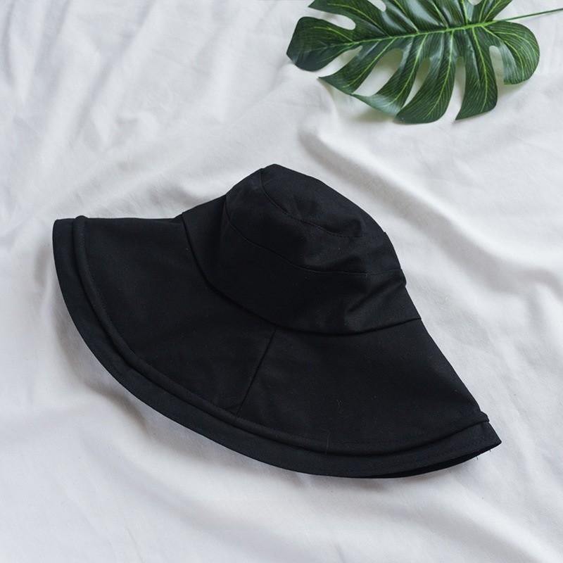 Foldable Casual Sun Hat For Women With Large Brim And Breathable Material For Travel And Outdoor