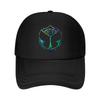 Colorful Eye Emblem Mystical - Inspired, Fantasy Symbol Design Mesh Baseball Cap
