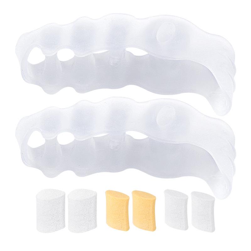 Five-Hole Adjustable Bunion Corrector & Soft Toe Separator Sleeve