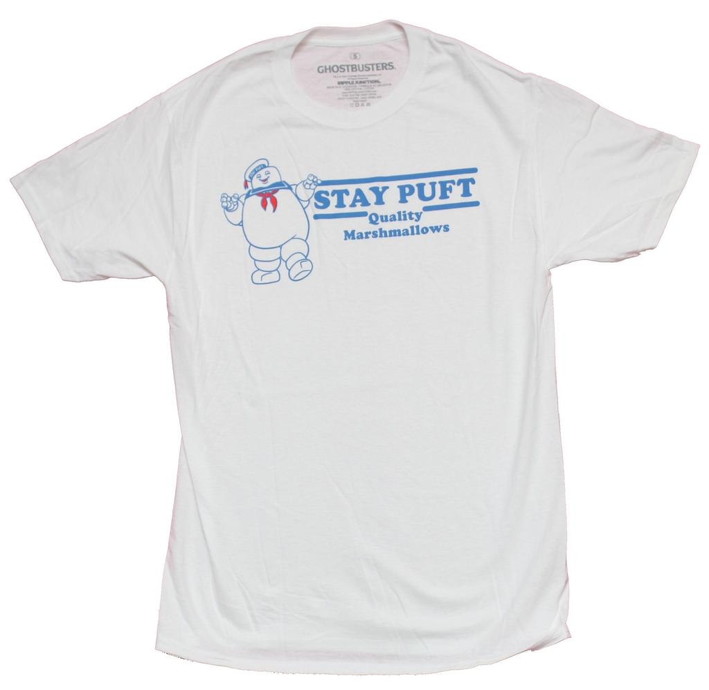 Ghostbusters New Adult Tshirt Stay Puft Packaging Marshmellow Unisex