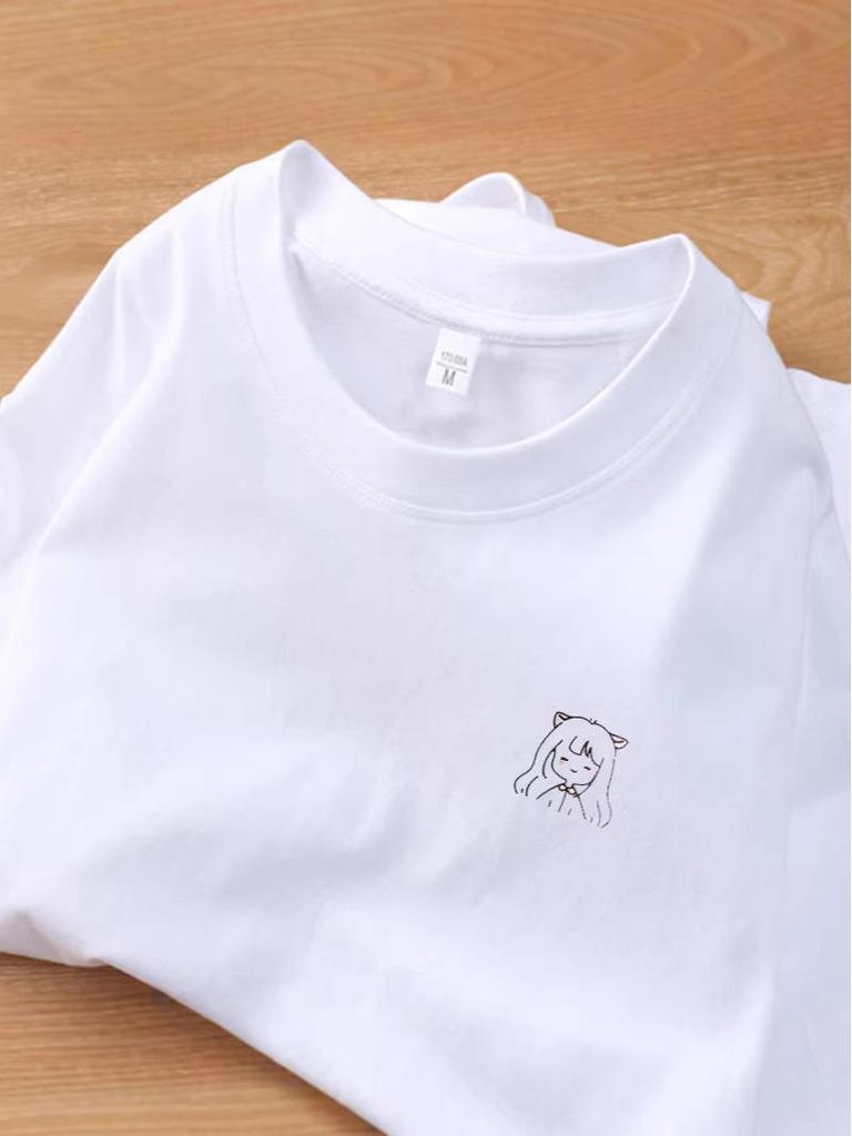 Unisex Trendy Printed Cotton Short Sleeve T-Shirt - Summer Fashion
