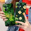 Capa de Celular para o Dia de São Patrício para OPPO Reno 14 13 12 11 10 9 8 7 6 5 F T Pro 5G Capa de Impressão Colorida Capa Luxuosa