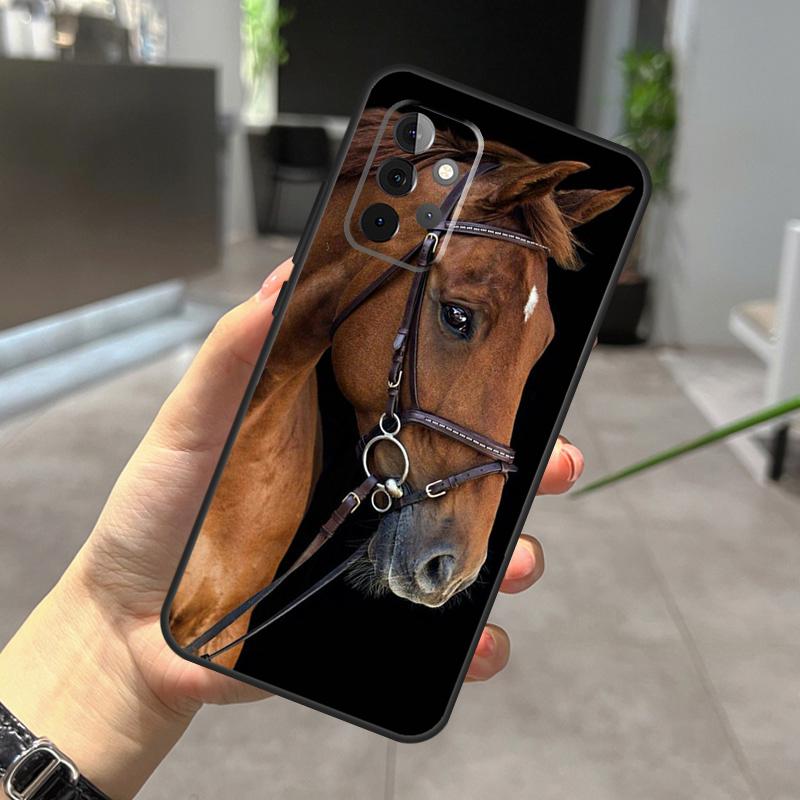 Domineering Cool Horse Case For Samsung Galaxy A73 A53 A33 A13 A12 A32 A51 A71 A14 A34 A54 A50 A70 A52 A72 Cover