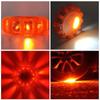 Magnetische LED Auto Straßenfackeln Notlichter Straßenwarnung Autosicherheitsbake Blinkende Scheibe Fackelset mit Magnetfuß