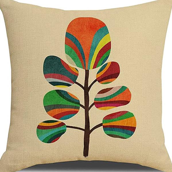 Popular Simple Abstract Geometric Pillow Case Nordic Morandi Home Sofa Car Cushion Cover