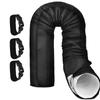 with 3 Straps Insulated Hoses Duct Cover Waterproof Air Conditioner Insulation Wrap  Household