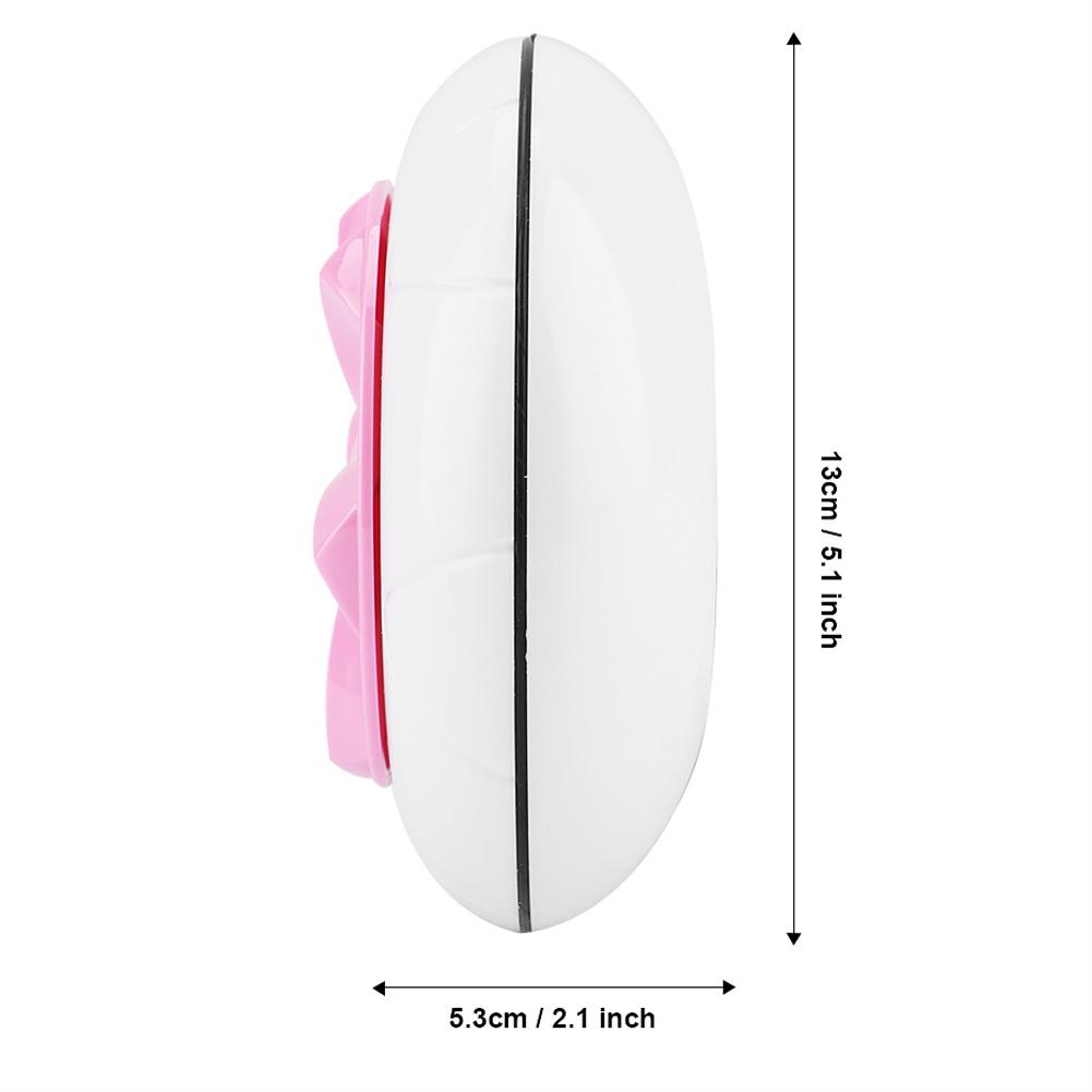 Tragbare Mini-Ultraschall-Waschmaschine Reise-Wäschewaschmaschine Reiniger Reinigungswerkzeug (Rosa)