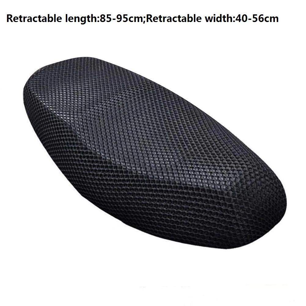Potah na sedlo motocyklu, prodyšný polštář, opalovací krém, vodotěsný, proti poškrábání, elastický chránič sedla motocyklu
