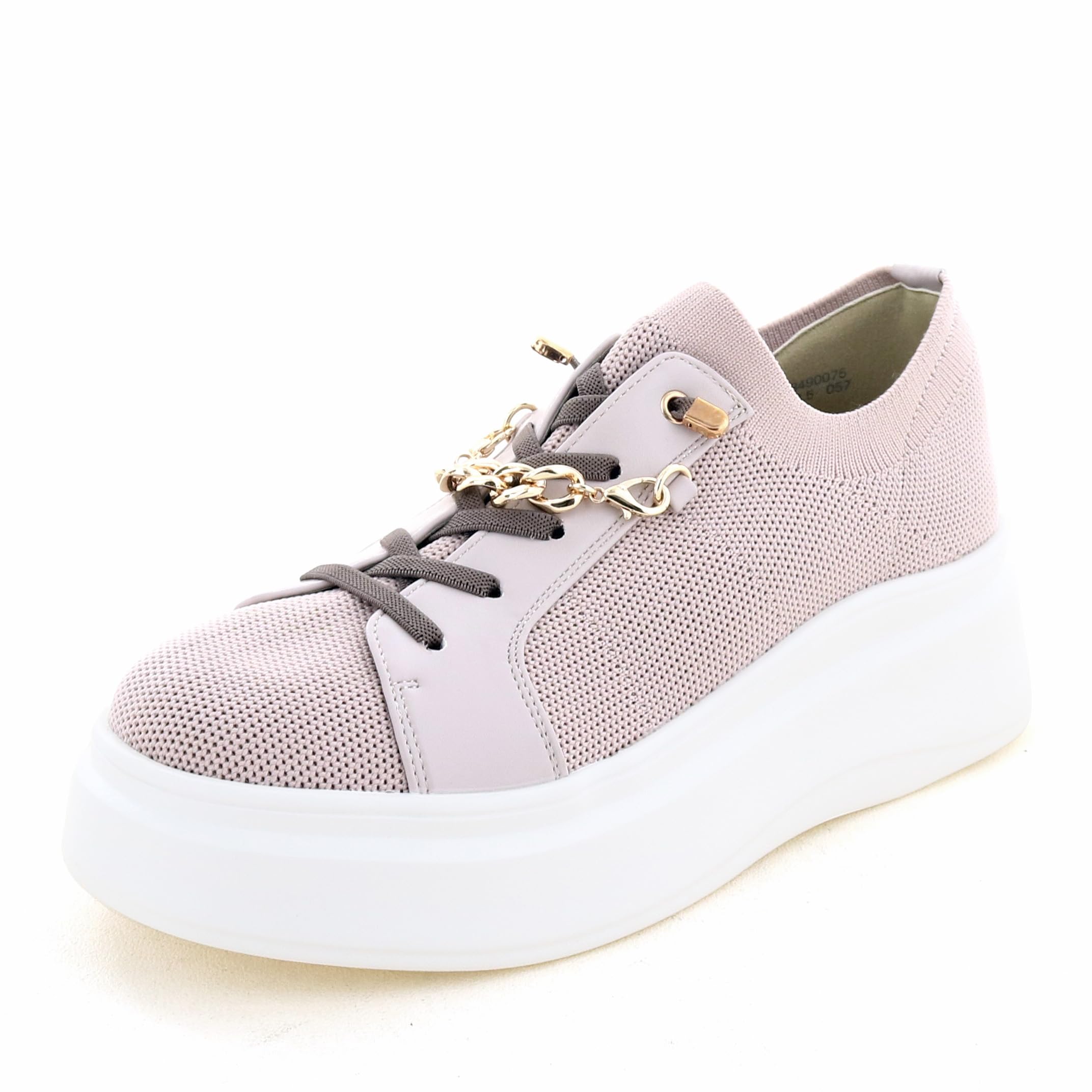 

[Daddy Long Legs] Thick-soled Knit Sneakers (by_8490075) / by Daddy Long Legs / by Daddy Long Legs (Pink, Japanese Shoe Size, Adult, Numeric, 22.5 cm)