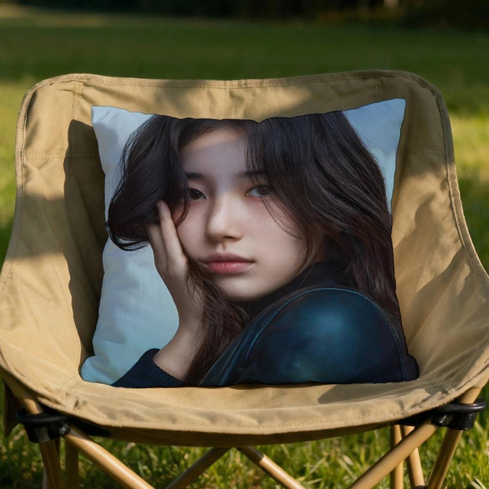 Singer BBaeS SSuzyS Cushion Cover Soft Reversible Durable Pillow Cover MultiScene Use for Home Car Daily Comfort