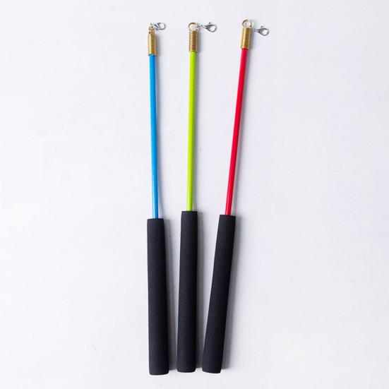 Interactive Cat Wand Toy with Long Handle Indoor Kittens Teaser Stick Small Medium Large Cats Play Exercise Boredom Toy