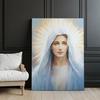 Light of Mary Light of Mary, 40X50 Cm, Unframed, Matte Paper 230 Gsm