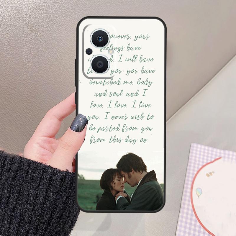 Pride And Prejudice Funda For OPPO Reno 10 11 12 13 14 Pro 8 7 Lite 11F 12F 13F 14F OPPO Find X8 X5 X6 X9 Pro Case