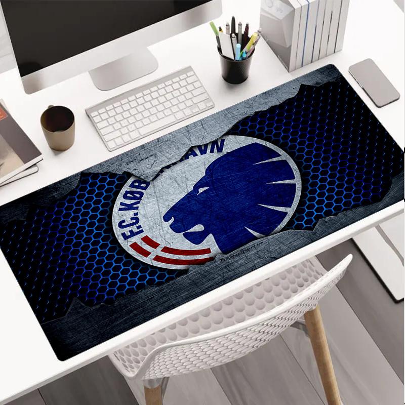 Copenhagen Lion Emblem Mouse pad, Gaming Mouse Pad, keyboard pad, Desk Decor for computer notebook Fan Gift Birthday Gift