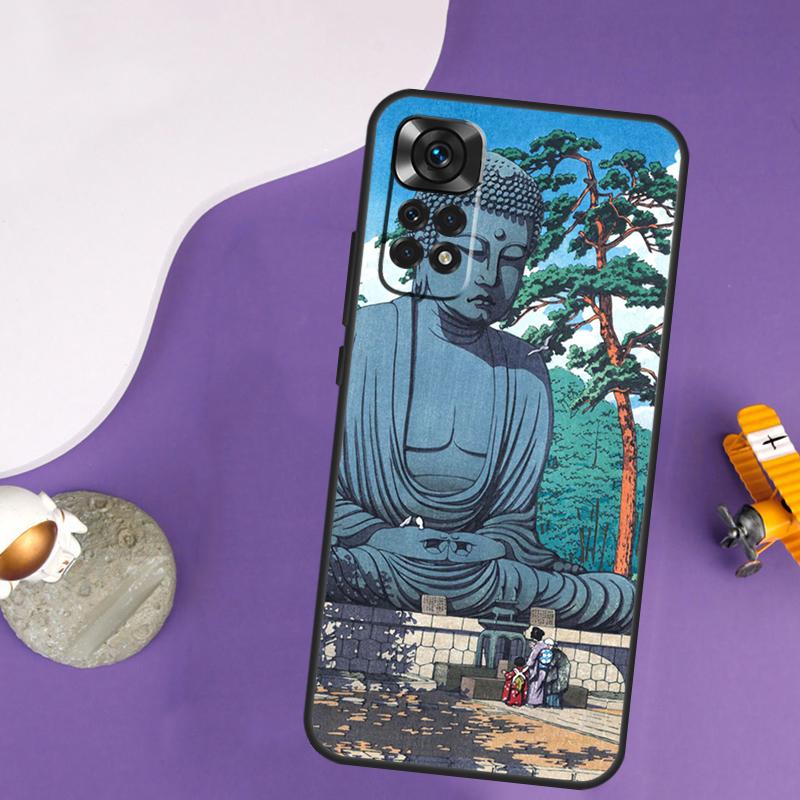 

Чехол-мандала с Буддой для Xiaomi Redmi Note 13 14 Pro 12 9 10 11 Pro 10S 11S 12S Redmi 14C 13C 10C 12C Redmi 12 4G
