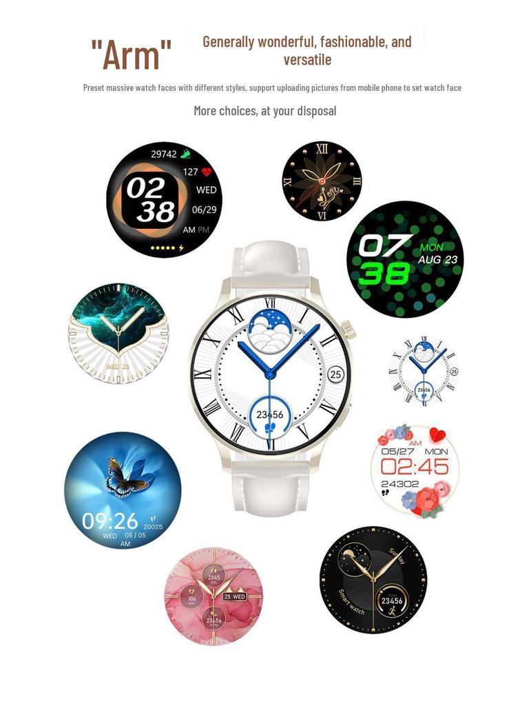 DaiTong Smart-Armband: Herzfrequenz-, Blutdruck-, Blutsauerstoff- und Schlafmonitor.