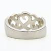 Used TIFFANY&Co. Ring Loving heart triple Paloma Picasso EU#50 Silver925 4.7g Silver Accessories