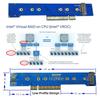 Cablecc Dual 2X NVME M.2 SSD To PCIE Express Gen4 X8 X16 RAID Card VROC Raid0 Hyper Adapter with Low Profile Bracket