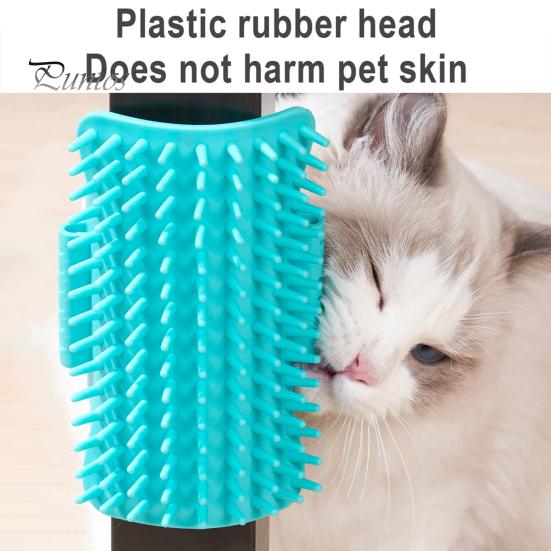 Cat Comb Soft Pet Corner Grooming Brush Kitten Hair Removal Brush Cat Scratcher Comb Pet Accessories