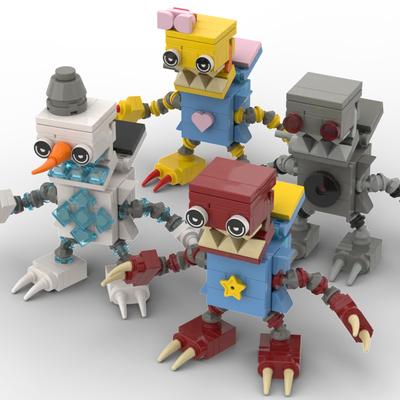 MOC Monster Figure Model Building Blocks Toys Set Stranger Character Construction Toys Halloween Toys For Boys Christmas Gift