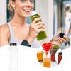 12oz Empty Plastic Juice Bottles With Caps Reusable Water Vacuum Mug Cup Holder Fast Shipping