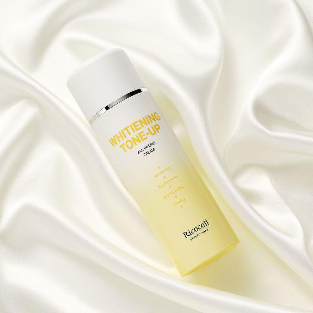 Ricocell Perfect Men Aqua Power All-in-One Essence 150ml+Whitening Tone-up All-in-one Cream 150ML