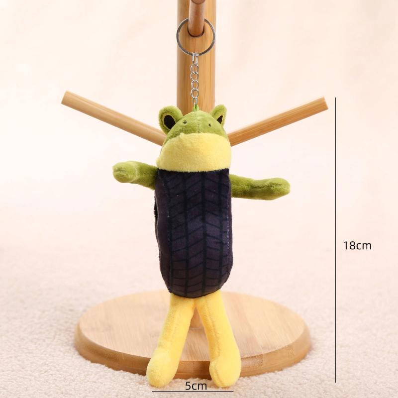 Al Tralalelo Tralala Shark Plush Keychain Tungtungtung Doll Stuffed Soft Toys Bag Pendant Hanging Decoration Birthday Gift