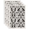 Paper Ceramic Decals Pottery Ceramics Clay Transfer Paper Underglaze Flower Paper Leopard 520x370mm Pattern: 48x33mm