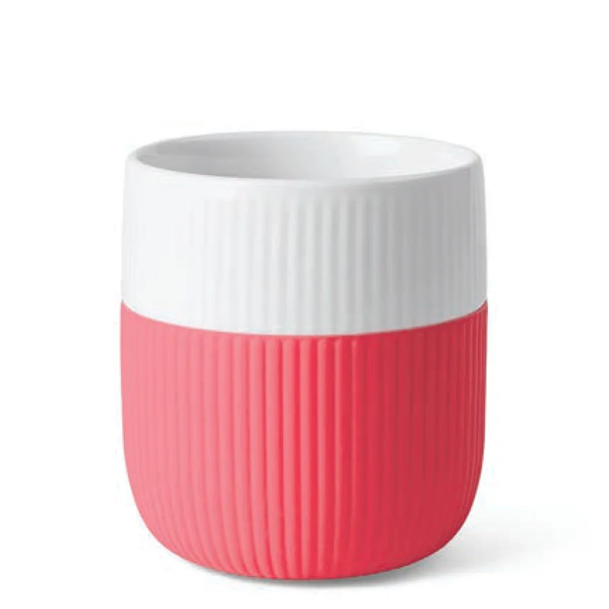 

[Officially Imported] Royal Copenhagen Fluted Contrast Mug (Handleless) 380ml Hibiscus Pink 1071085