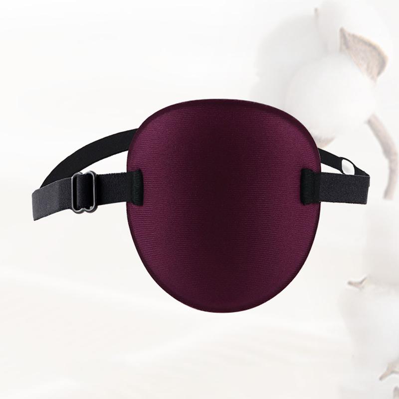 1Pcs Single Eye Patch Adjustable 3D Foam Groove Breathable Eyeshade For Lazy Eyes Medical Use Concave Eye Patch