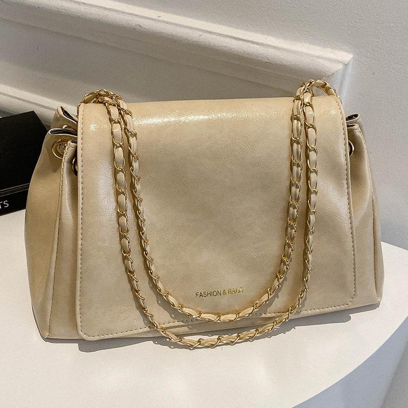 Niche Bag Women'S Fashion Chain Bag High-End Sense Versatile Retro Commuter Shoulder Messenger Bag