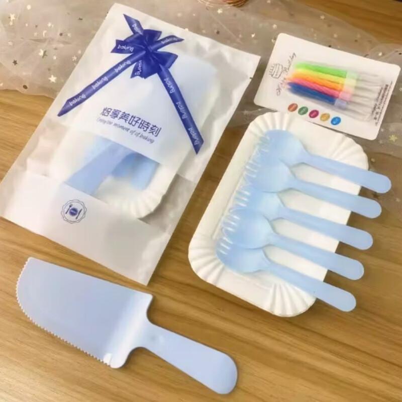 Disposable Plastic Cake Party Set