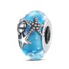 925 Silver Ocean Series Turtle Crab Charm Beads for 3mm Bracelet DIY Jewelry Making 100% Authentic