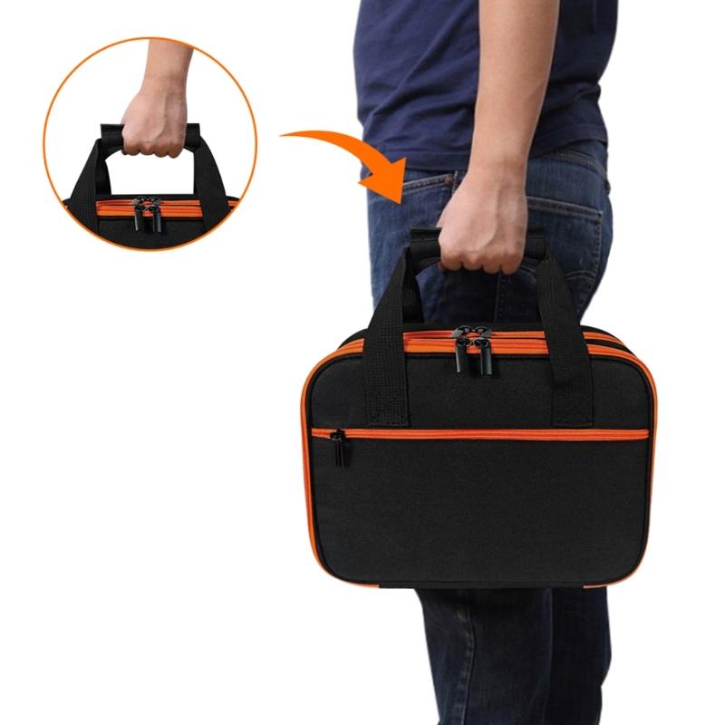 Mehrzweck Elektro-Testkit Tasche Schaltungskit Werkzeug Tragetasche für professionelle Elektriker und Heimwartungsausrüstung