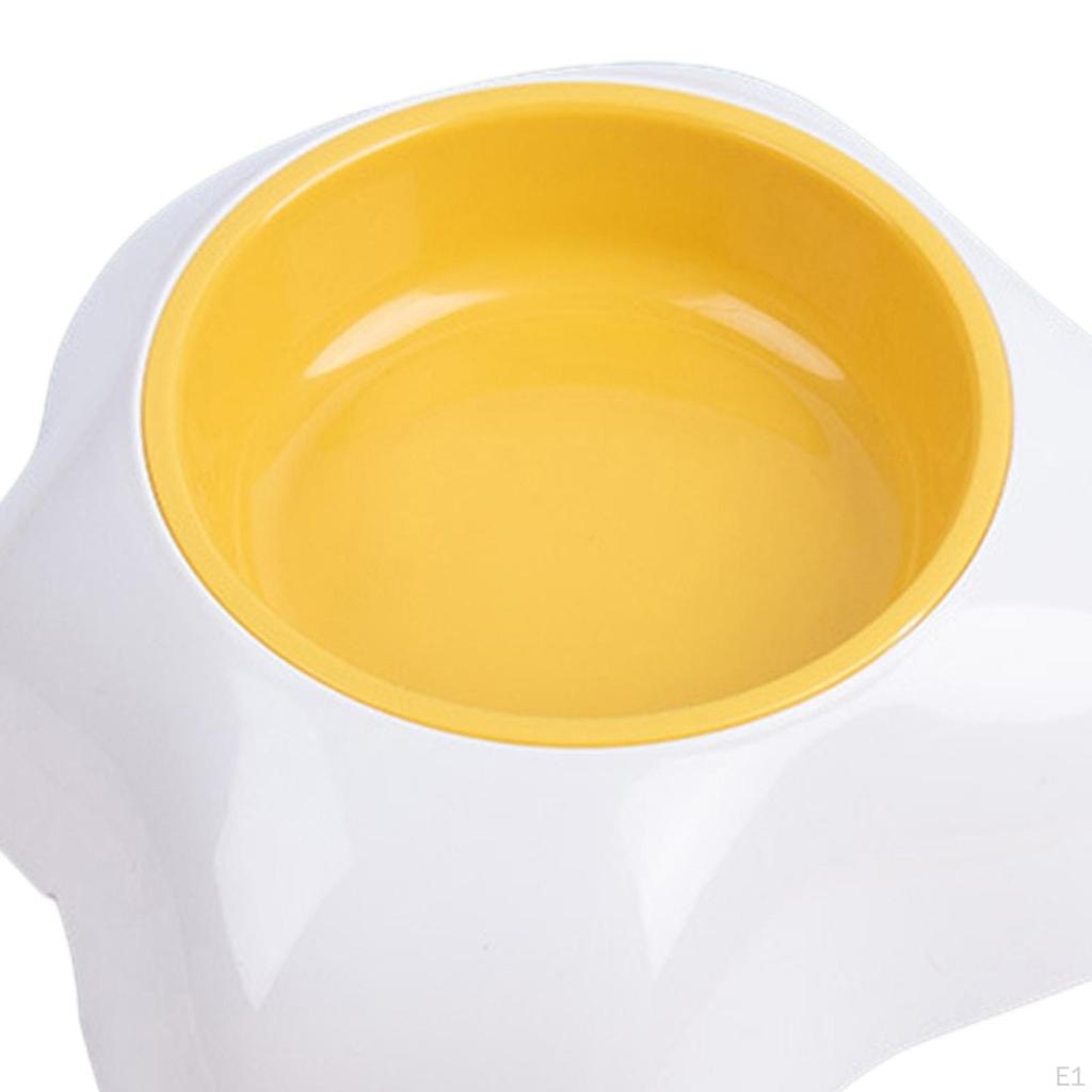 Bowl Egg Yolk Design Detachable Container Pet Supplies