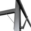 Pergola with Sliding Roof Taupe 395x292x230 Cm