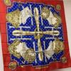 Used Excellent condition HERMES Carre 90 SELLES A HOUSSE Large silk scarf Saddles with housings Hermes