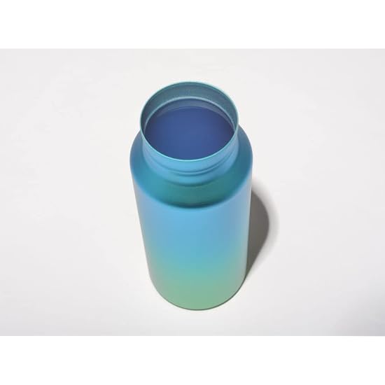 Snow Peak Water Bottle Tumbler Recycled Titanium Aurora Bottle 600 Ocean TW-600RE-OC(FF)