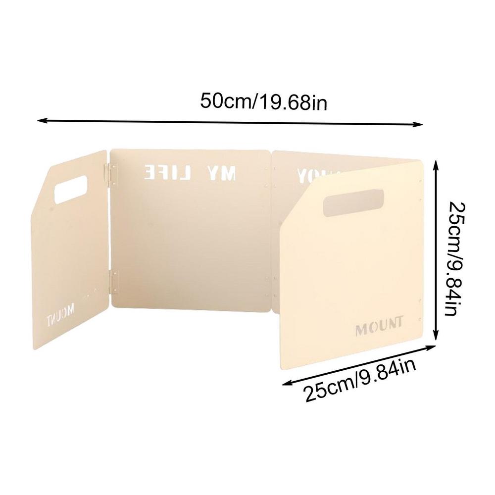 Складная газовая горелка для кемпинга Ветрозащитный экран Трехскладной Четырехскладной Кассетная горелка Ветрозащитный экран для кемпинга Барбекю-горелка для кемпинга Ветрозащитный экран для лагеря